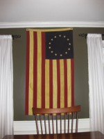 Betsy Ross Vintage Colonial American Flag - Large